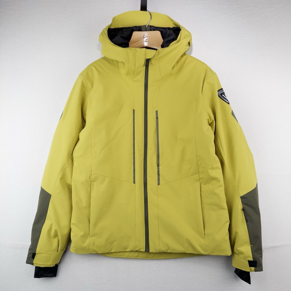 Rossignol Fonction Men's S Waterproof Ski Jacket Helmet Compatible Cress Green